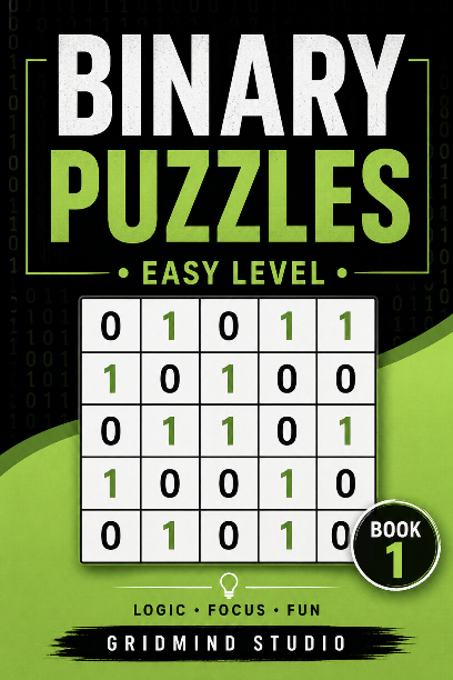 1000 Binary Puzzles cover