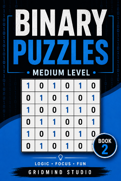 1000 Binary Puzzles cover