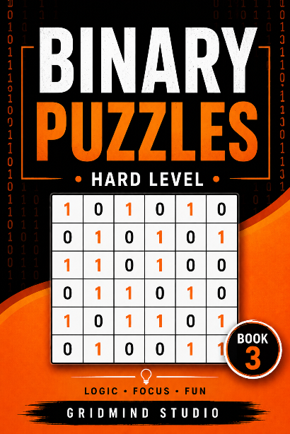 1000 Binary Puzzles cover