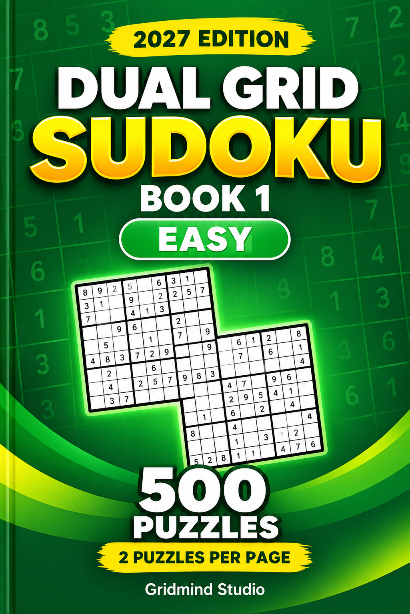 Dual Grid Sudoku Book 1 cover