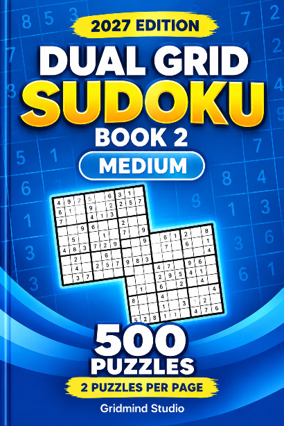 Dual Grid Sudoku Book 2 cover
