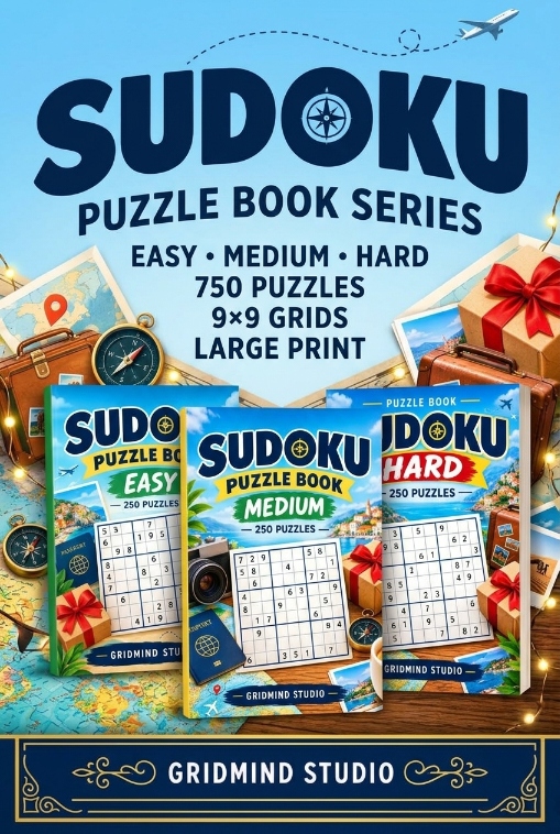 Travel & Gift Sudoku Puzzle Series